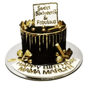 cocos custom nail polish cake for her